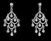 Torn between 2 pairs of earrings; which pair do you think looks best with my dress?