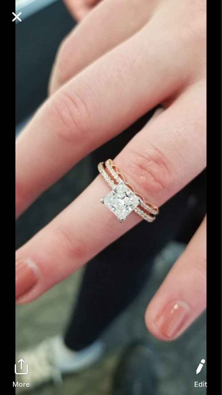 Wedding band... 1 or 2? - 1