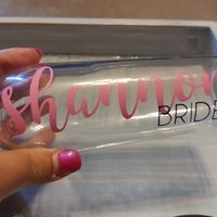 Bride Glass
