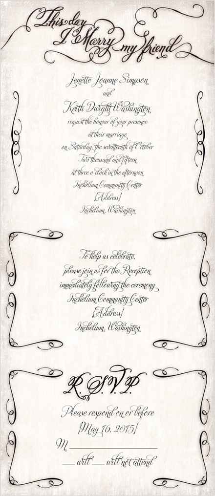Affordable wedding invites