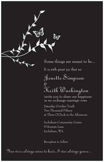 Show Me Your Invitations