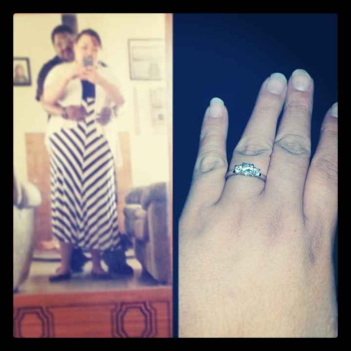 Tell me about your rings! Did he pick? Did he let you? Did you do it together!?