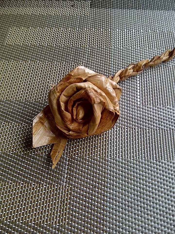 Brooch instead of a flower boutonniere...