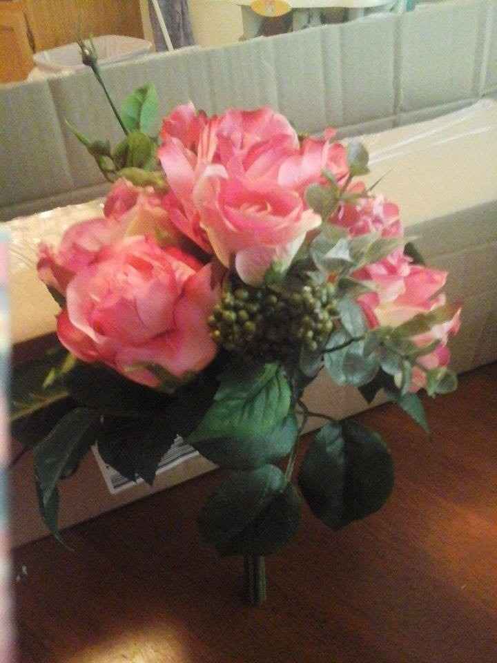 My BM's bouquets came in!!