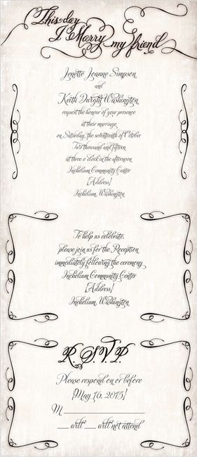 Wedding Invitations?! SHOW ME YOURS!