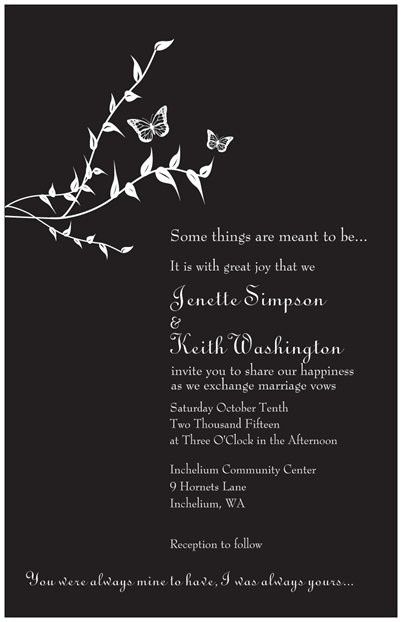My invitations are here!