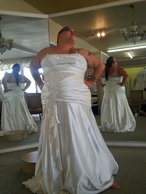 Dresses that didn't make the cut..