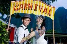 my carnival weddng w/ pics