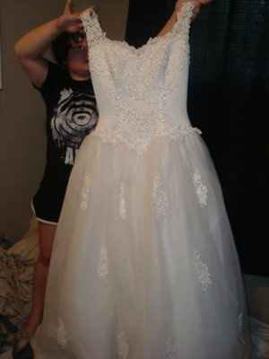 My dress.