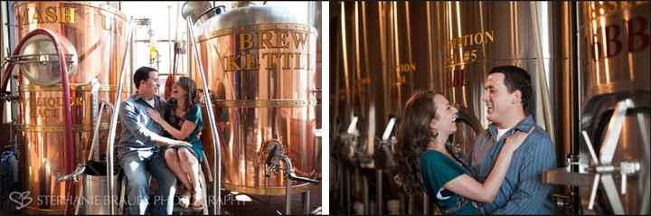 Brewery engagement shoot?