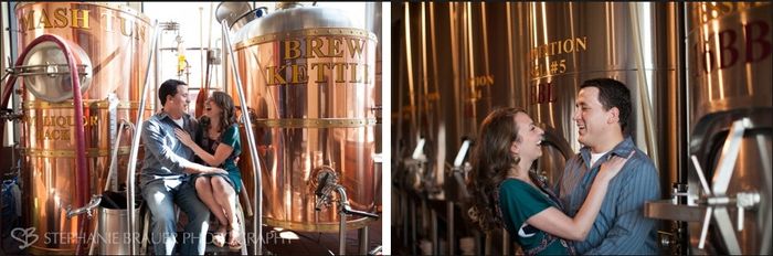 Brewery engagement shoot?