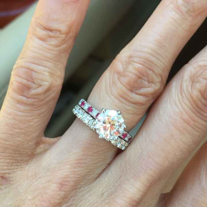 Wedding bands on the brain!