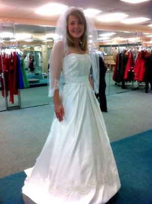 Is my dress to plain?