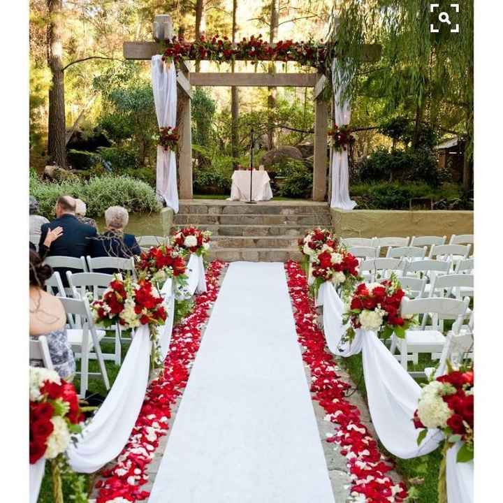 Show me your ceremony decor!