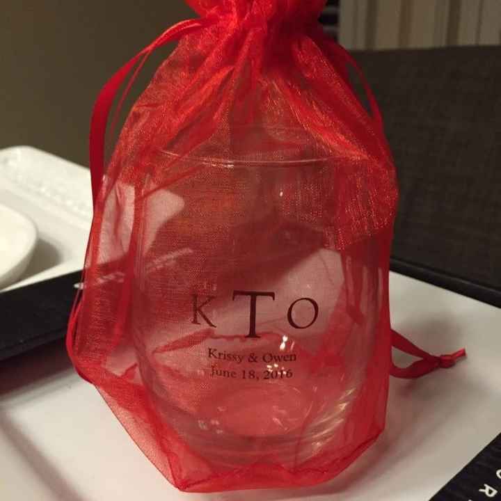 What wedding favors are you having?