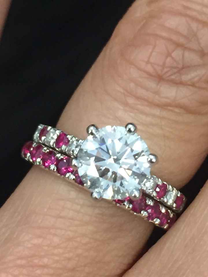 Wedding bands on the brain!