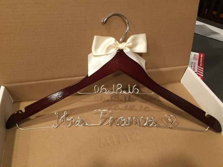 Show Me Your....Bridal or Bridal Party Hangers!