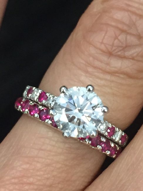 Wedding bands on the brain!