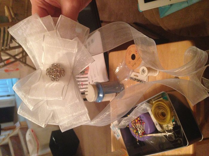 DIY Cake topper & FG hair bow
