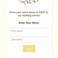 rsvp Page Wording - 1