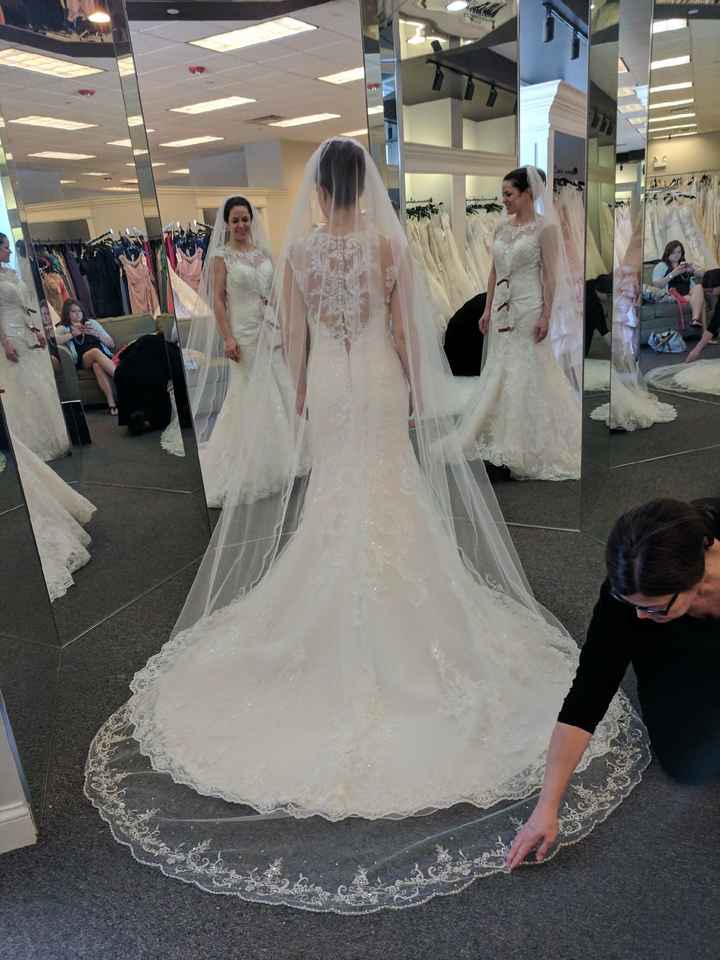 I said YES to the dress!!!  :)