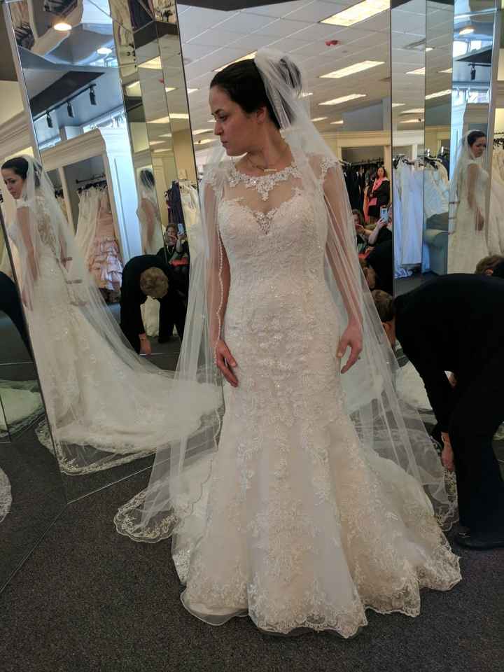 Said yes to the dress!!