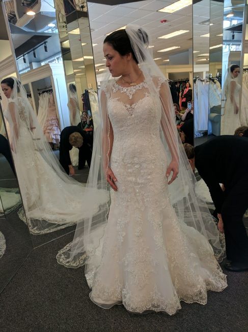 Said yes to the dress!!
