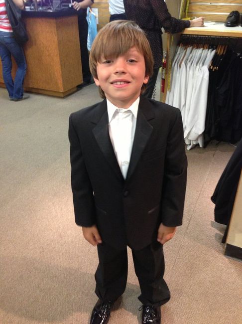 My Little Man In His Tux!