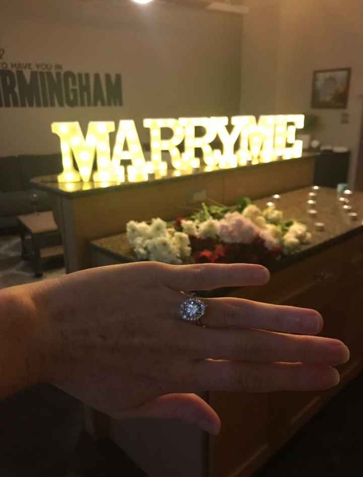 Engaged on Friday the 13th and getting married Halloween 2020! 