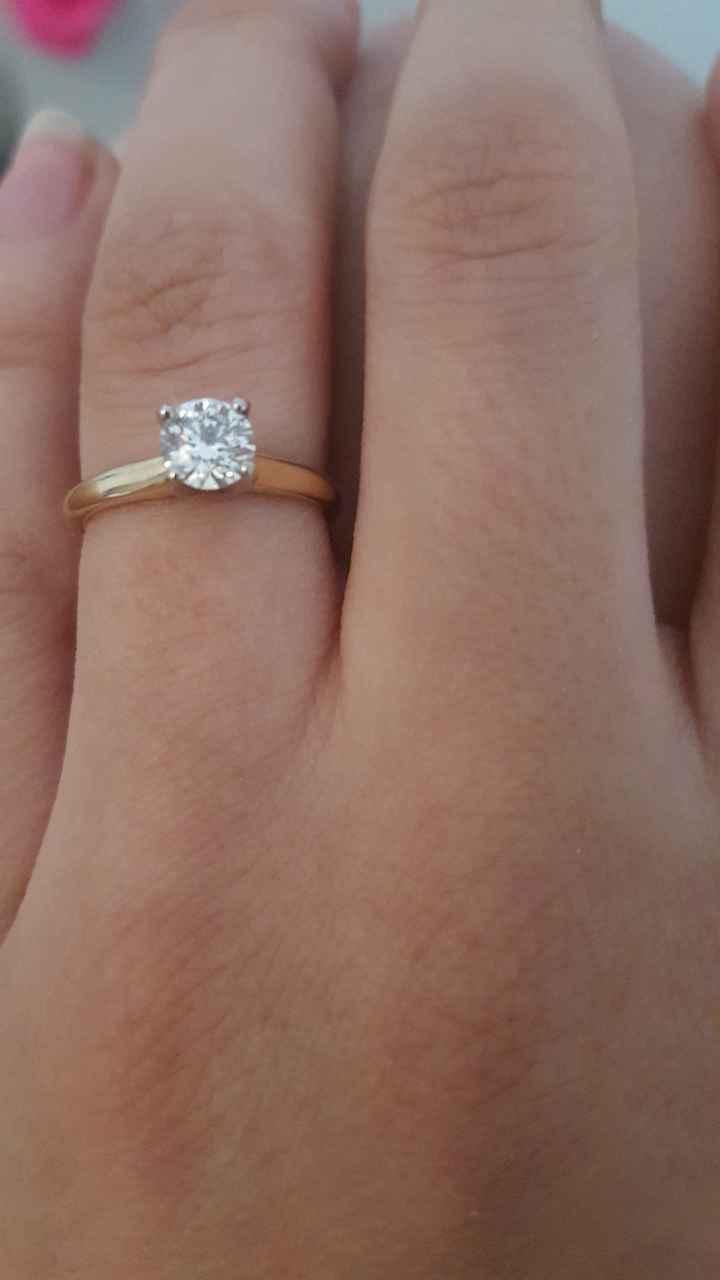 Let's see the rings!