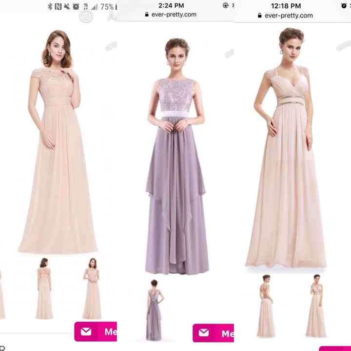 Bridesmaid dresses online?
