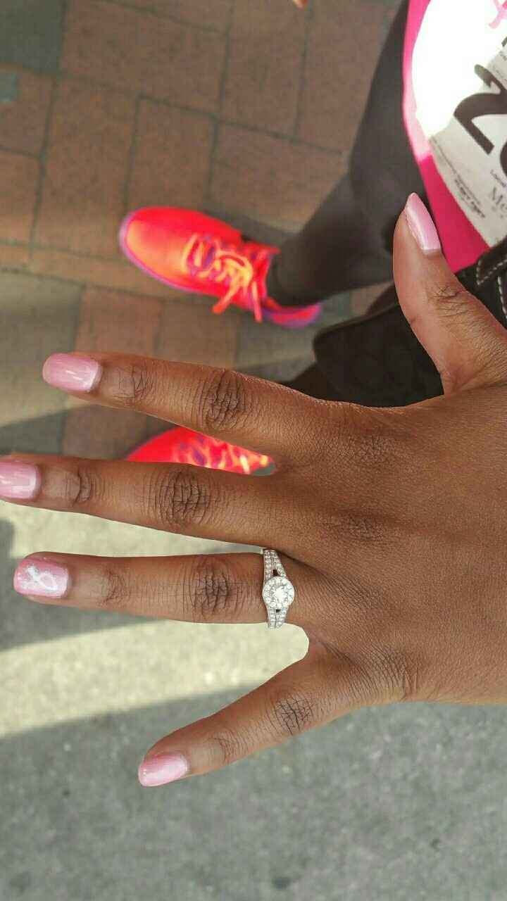 Let's see those beautiful rings lady's!