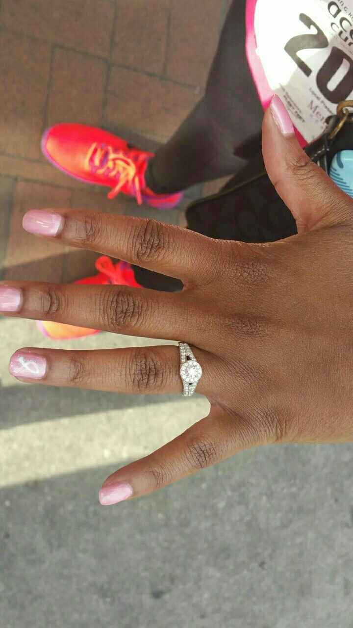 Let's see your engagement rings