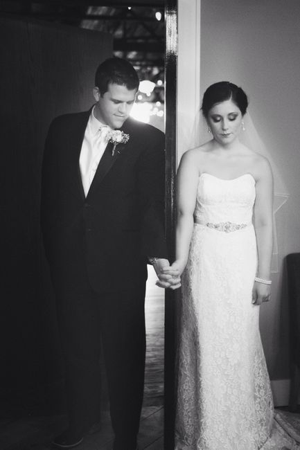 Sweetest wedding picture - Marine/Bride - all the cries!!