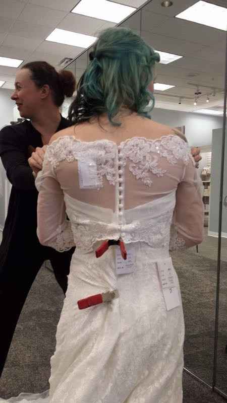 I SAID YES TO THE DRESS!