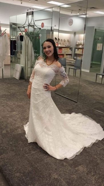 I SAID YES TO THE DRESS!