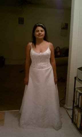 How much did you pay for your dress?