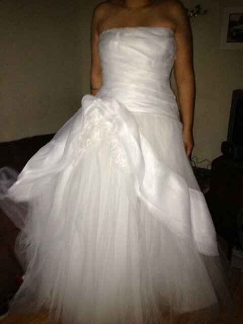 ***DRESS PIC**** 10/7/12 Looking for a big heart willing to pay forward  a wedding dress....??????