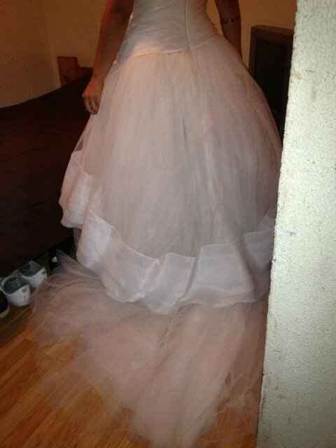 ***DRESS PIC**** 10/7/12 Looking for a big heart willing to pay forward  a wedding dress....??????