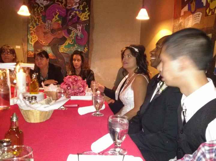 a wedding without PIF's and generous people ***non*** professional pics..