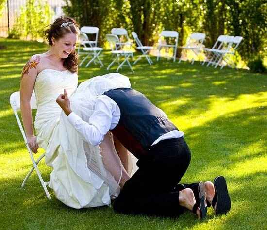 Google "funny wedding pic" or "horrible wedding pic" and post your favorite that popped up!