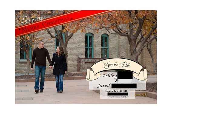 Save the dates are in!! Lets see yours!