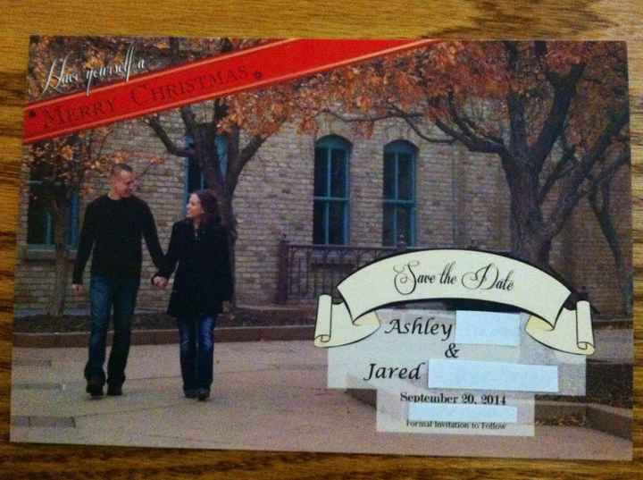 Can I see your DIY save the dates? Please: )