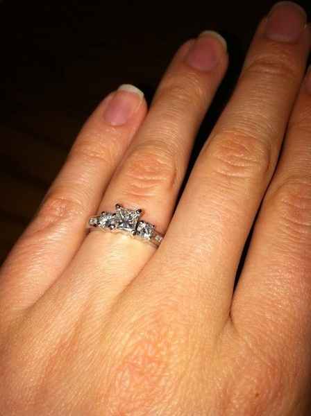 Show me yours!   I can't believe it but when I look at my wedding ring set, pic