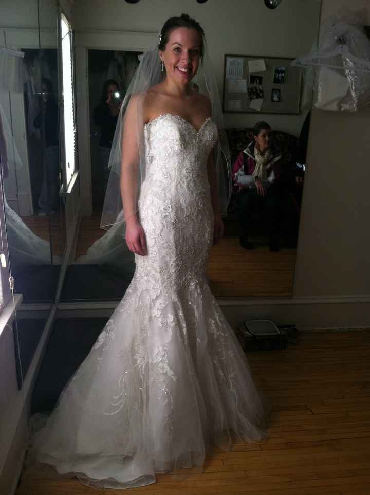 I Said Yes to The Dress! :)