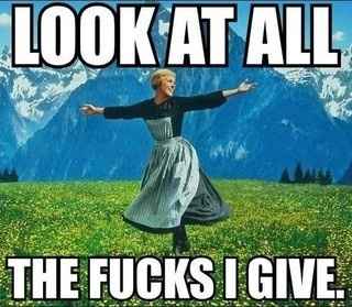 Don't sweat the small stuff - join the IDGAF CLUB!