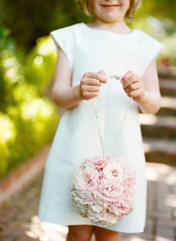 Flower Girl can't throw petals… ?