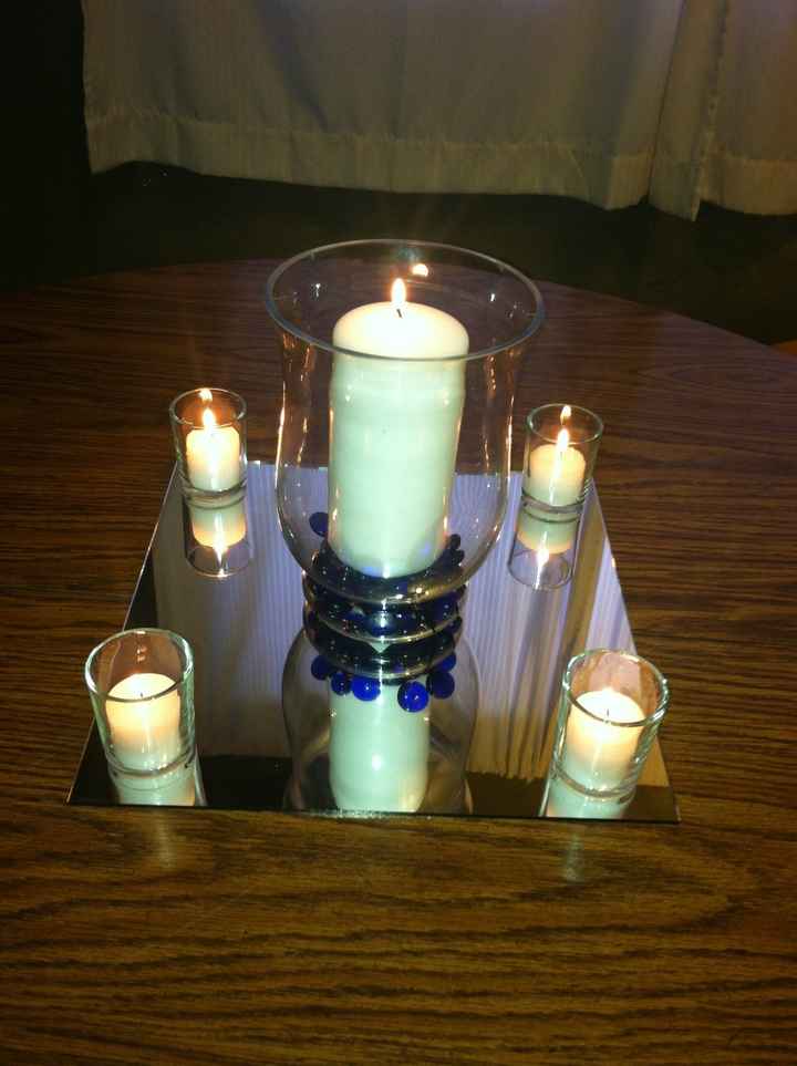 Mock up of centerpieces *Pics*