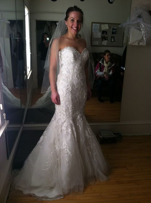 I Said Yes to The Dress! :)