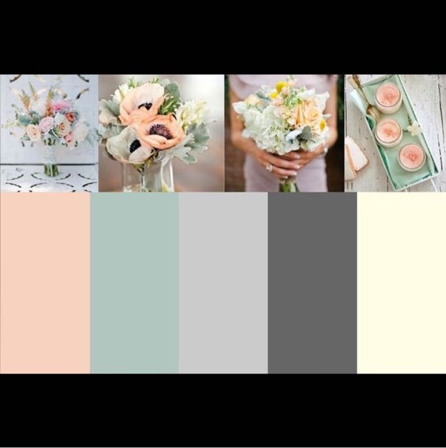 Show me your wedding inspiration with color palette